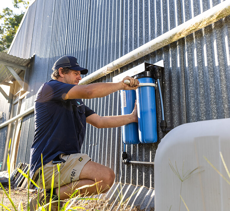 Water filters installations